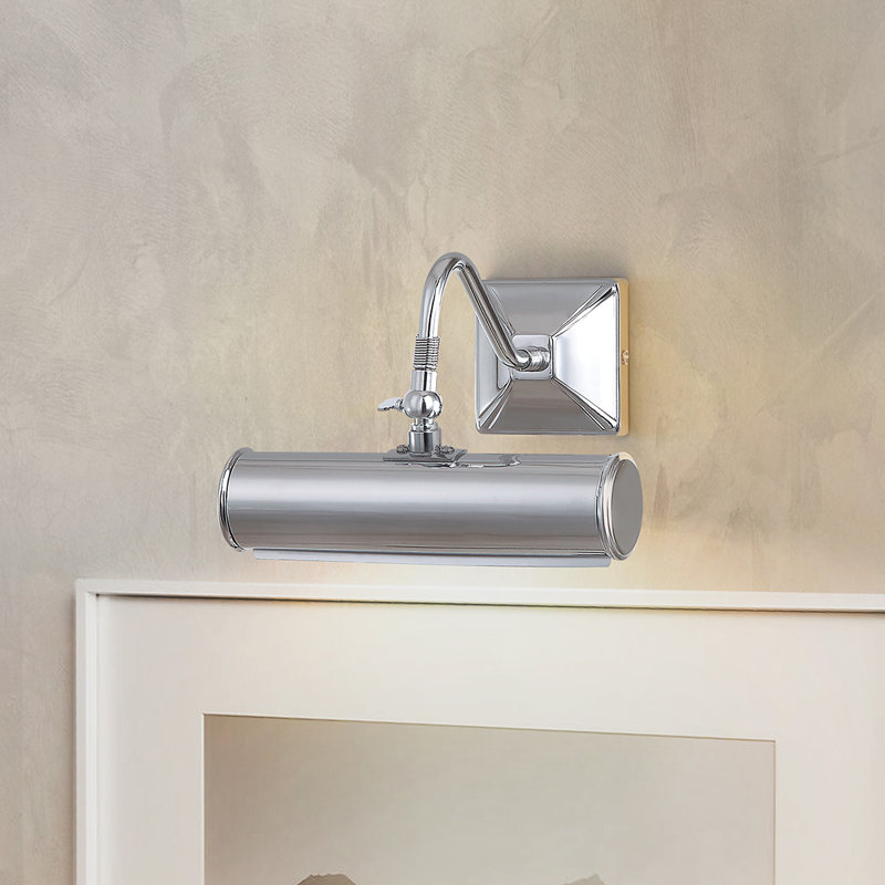 Leo Picture Light, 5.5" H x 7.5" W x 8" D, Polished Chrome