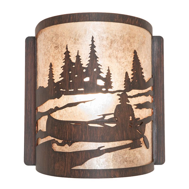 1 - Light Flush Mounted Sconce