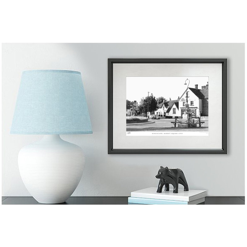 Kingsclere, Market Square C1955 by Francis Frith - Single Picture Frame Print, 40cm H x 50cm W x 2.3cm D