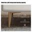 Coussin beige modulaire en similicuir-217144616-217144623