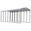 Abri de voiture en acier galvanisé 14 x 38 x 14-48451649