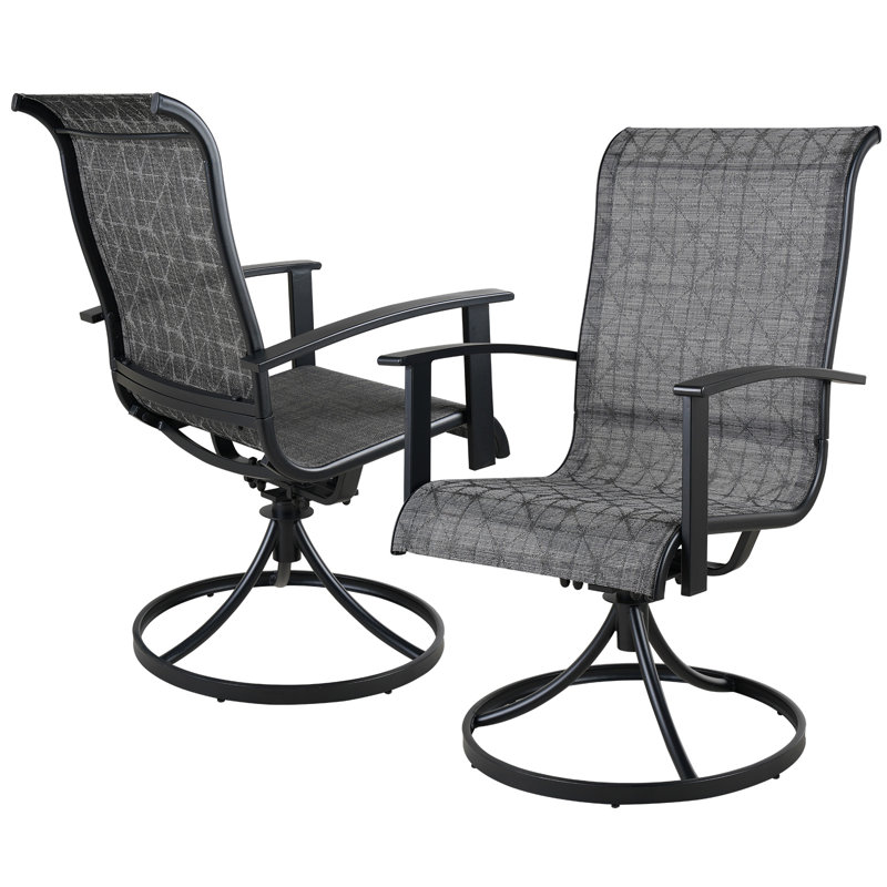 Fauteuil pivotant de patio