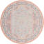 Tapis oriental rose poudré Leea-593023521