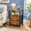 15.74 " W Standard Drawer Nightstand
