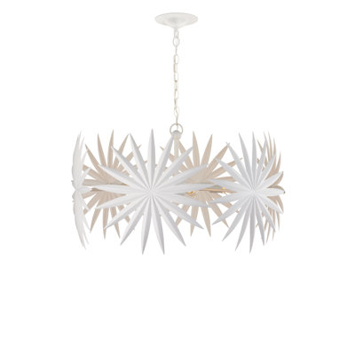 Petit lustre blanc Bismarkia
