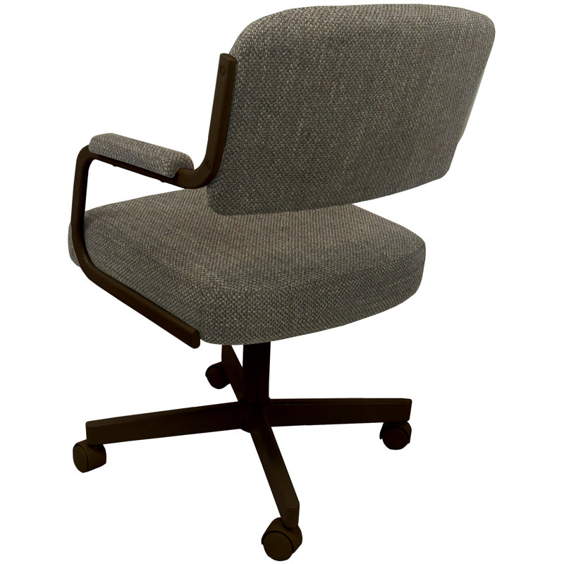 Chaises de bureau Holle, Brun, Cacao Plumley