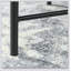 Table basse ronde de 24 po avec plateau martelé, conception en métal rétro pour le salon et la chambre à coucher, table d'appoint polyvalente