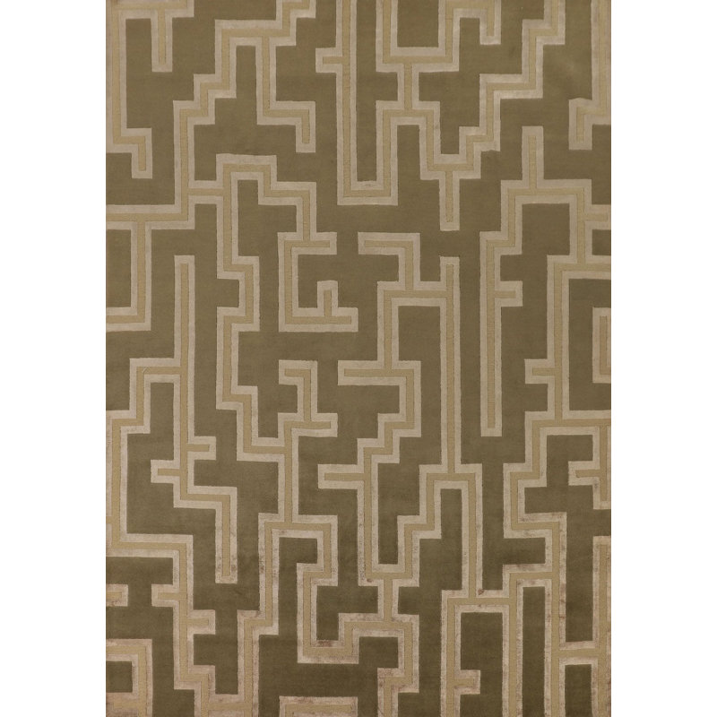 Tapis népalais moderne All-Over 9 x 12