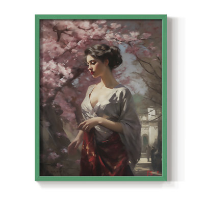 Reproduction encadrée WOMEN Series CDL XXVII - bois massif