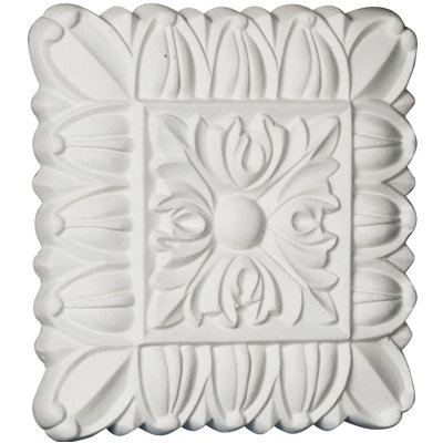 Baltimore 6.12'' H x 6.12'' W x 875'' D Urethane Rosette Applique