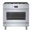 800 Series 36" 3.7 cu. ft. Freestanding Dual Fuel Range with True European Convection-823968165