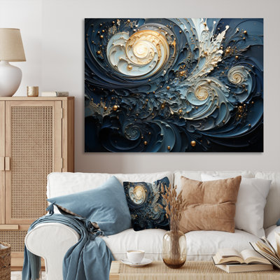 Quartis spirales célestes III sur toile
