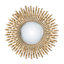 Miroir mural 27 po Golden Finish