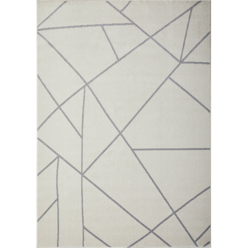 Jakavious Geometric Indoor Rug, Rectangle 7'10" x 9'10"