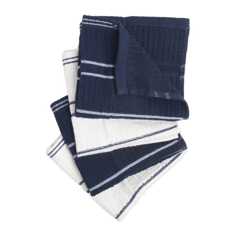 Linge à vaisselle côtelé