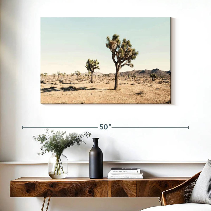 Joshua Tree Desert, 26" H x 39" W