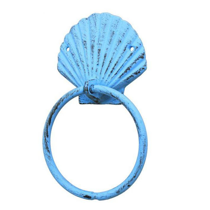 Avers Towel Ring, Light Blue