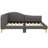Upholstered Daybed With Headboard And Armrest-1483210685