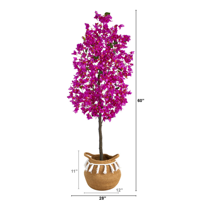 Arbre artificiel 60 po Anza, Mauve