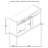 Bangor Burnished Black 2-drawer Dining Sideboard Server