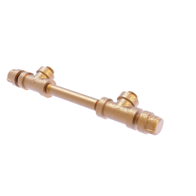 Bayer 4" Center to Center Bar Pull, Brushed Bronze