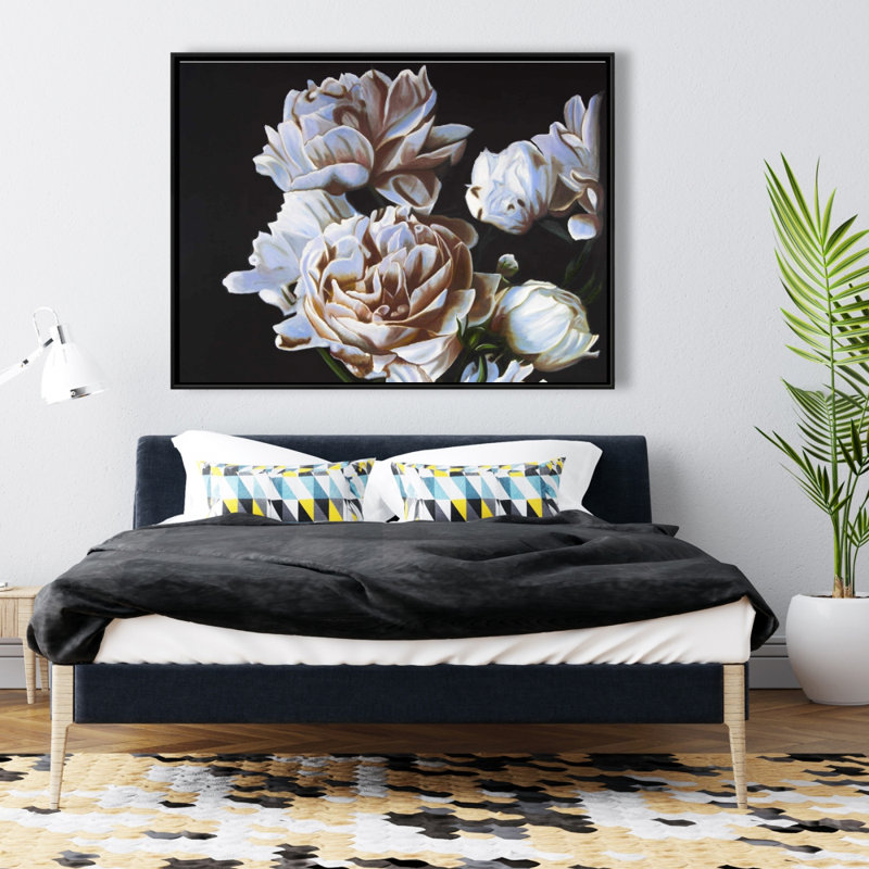 Peonies Print On Canvas
