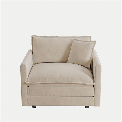 Fauteuil de lecture rembourré Comfy