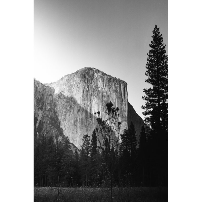 El Capitan In Shadow by Bradford Smith - Print on Canvas, 30cm H x 20cm W, Wrapped Canvas