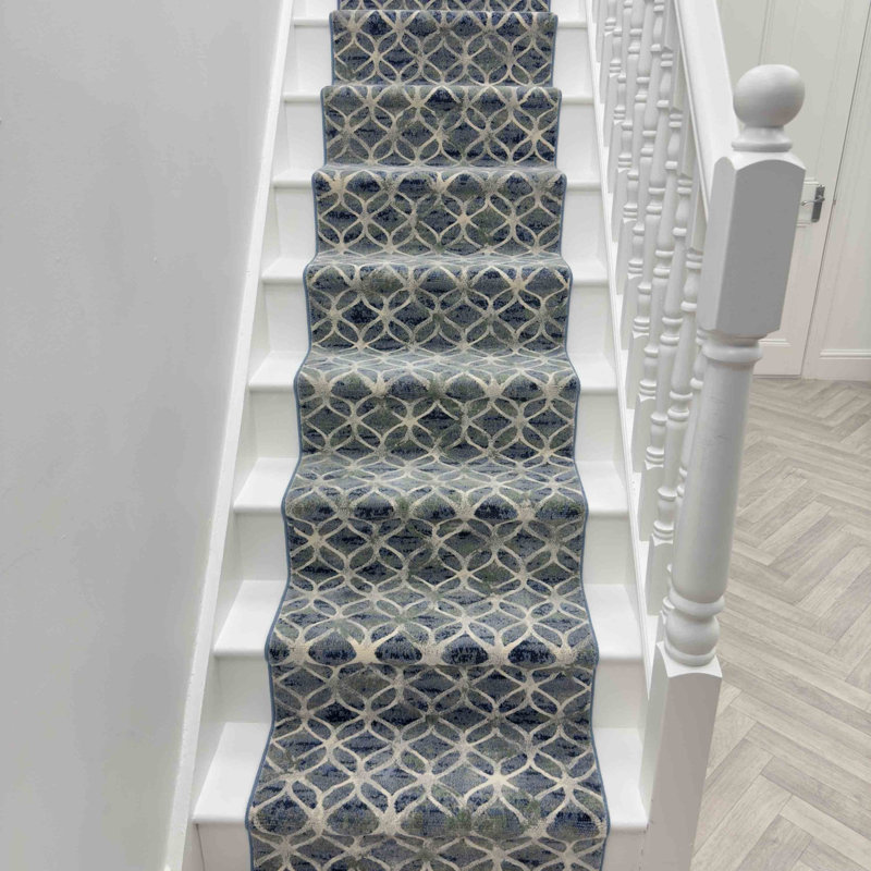 Stair Runner Abstract Area Rug, Stair Runner 66 x 450 cm