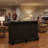 Home Bar Unit With 2-tier Shelves-700636837