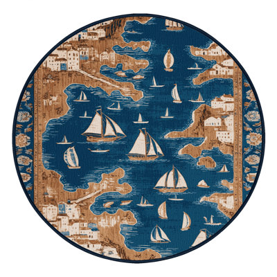 Tapis bord de mer lavable