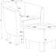25.5" Wide Polyester Barrel Chair And Ottoman