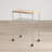 Adjustable Kitchen Cart Manufactured Wood Top