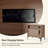 Lindley 28"W Modern 2-Drawer End Table with Charging Port and Open Shelf-846520899