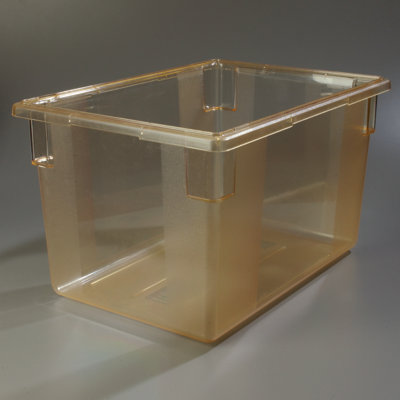 Carlisle Food Service Products 21.5 gal. Rectangle Plastic Food Storage Container