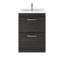 Athena 610mm Single Bathroom Vanity with Integrated Ceramic Basin-93764609