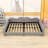 Upholstered Daybed with Sherpa Fabric-350131820-349787540
