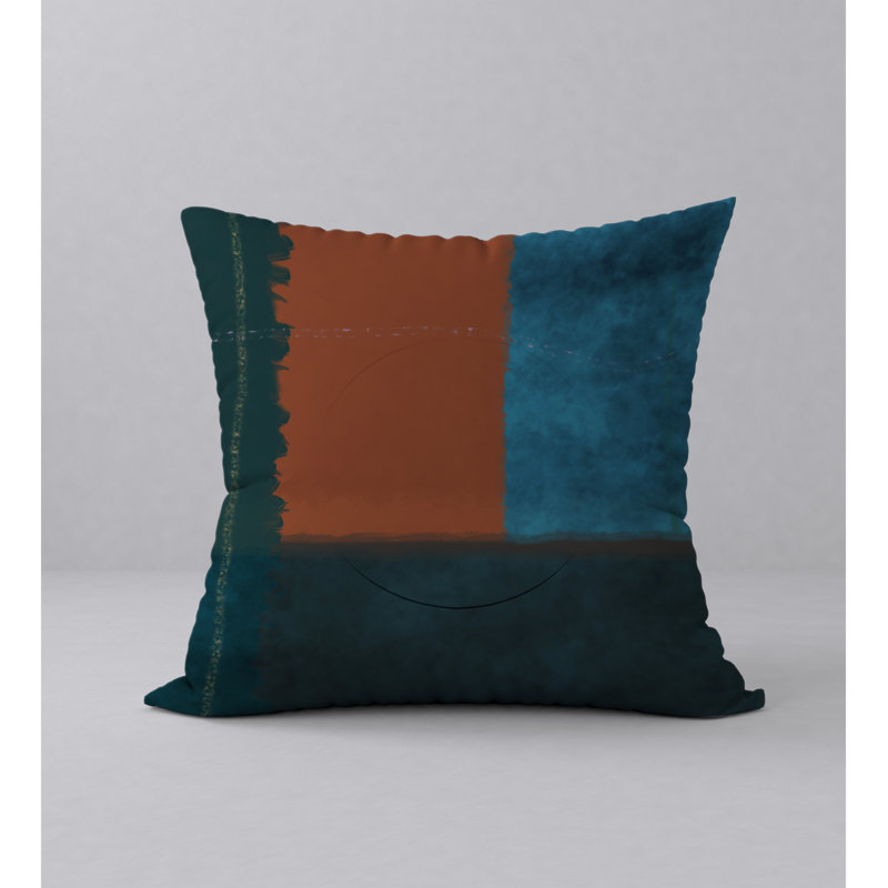 Reversible Throw Pillow, 18" x 18"
