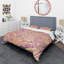 Ensemble de housse de couette de style mid-century marble v-40702524