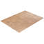 Tapis unique en laine noué à la main brun / blanc 8 pi 2 po x 10 pi 2 po New Age