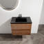Meuble-lavabo mural 30 po avec 2 tiroirs à fermeture en douceur, ensemble KD