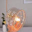 Luminaire suspendu en verre Water Ripple