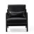 Jabarius Faux Leather Armchair-224800017