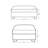 Upholstered Camel Chenille Rectangle Ottoman, Modular Part For Sectional Sofa-1509843858