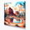 Art mural sur toile, "Oasis 103" de Southwestern