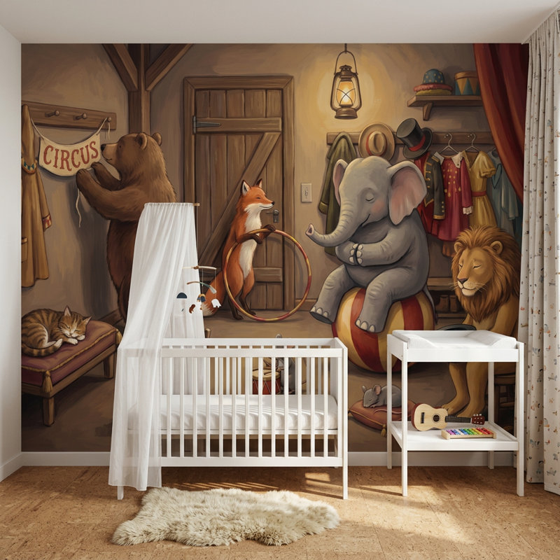 Décoration murale fantaisiste amovible, Texturé non collé, 160 po x 108 po