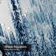 Magnifique rideau de douche avec 12 crochets-145926854