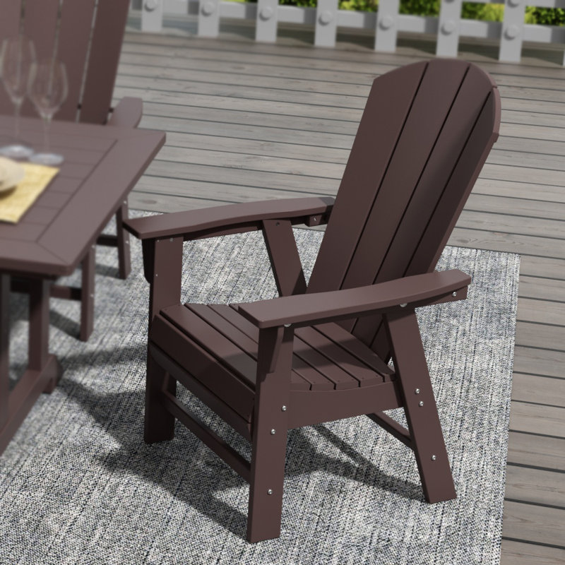 Fauteuil Laguna, Marron foncé