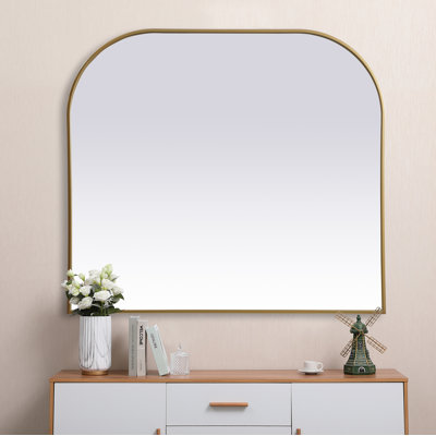 Sabine Metal Wide Arch Wall Mirror