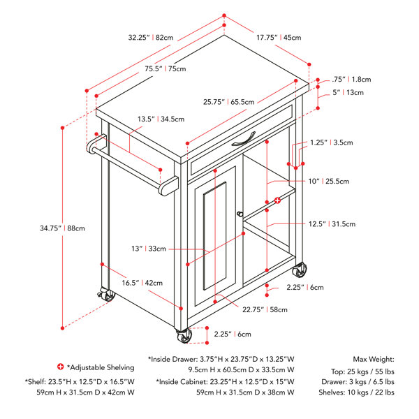 Dimensions du produit